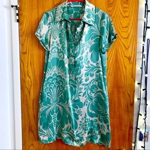 VTG Diane Von Furstenberg Silk Sheath Dress